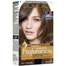 That means that brighter color and reds won't always look natural. L Oreal Paris Superior Preference Permanent Hair Color 6c Cool Light Brown Shop Hair Color At H E B