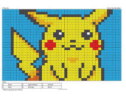 Megapixel Characters Coloring Squared Pokemon Coloring Pages Pixel Art Pokemon Pokemon Coloring