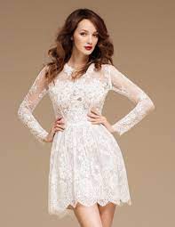 Pin Di Wedding Dresses Short Skirts