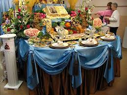 Joy Of Desserts St Joseph S Tables Set Across America Sicily Feast Of St Joseph St Joseph Feast Day St Josephs Day