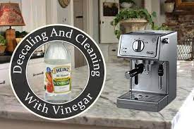Full instructions on how to descale a delonghi magnifica coffee machine using the recommended kit which you can buy here How To Descale And Clean An Espresso Machine With Vinegar Brewer Style