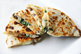 Low Carb Chipotle Mushroom And Spinach Quesadilla Slender Kitchen Recipe Leftover Steak Quesadilla Provolone Recipes