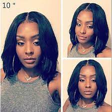 Pin By Cinky Horne On Coiffure Quick Weave Hairstyles Short Hair Styles Wig Hairstyles