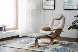 Gaga recliner chair by lafer recliners of brazil is an ergonomic swivel reclining chair. Palma Cream Swivel Recliner Footstool Oldrids Downtown