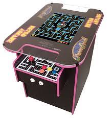 Suncoast Arcade Classic Cocktail Arcade Machine With Over 400 Games Pink Trim Commercial Grade Walmart Com Cocktail Arcade Machine Arcade Arcade Machine