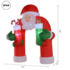 We did not find results for: Homcom Airblown Inflatable Christmas Outdoor Lighted Yard Decoration Giant Santa Claus Archway 11 Tall Walmart Com Walmart Com