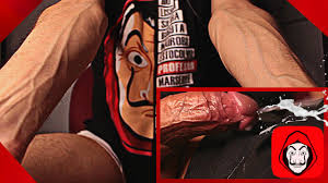 Fanático de la Casa de Papel se Masturba