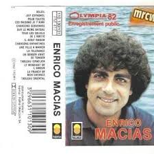 Her solo career was curtailed for her to develop herself as an artist; Enrico Macias Olympia 82 Lyrics And Tracklist Genius