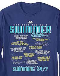 Best swimming quotes selected by thousands of our users! Swimmers Can Relate You Know You Re A Swimmer Long Sleeve Swim Meet Tee Swimmers Swim Swimming Swimming Quotes Funny Swimming Quotes Long Sleeve Swim