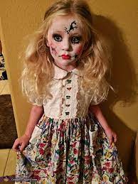 Cracked Doll 2015 Halloween Costume Contest Via Costume Works Doll Halloween Costume Scary Doll Costume Creepy Doll Costume