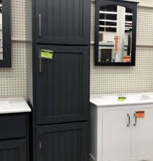 Double sink vanities exceptional in quality ranges of vanities by size and vanities brands. Bathroom Vanity With Linen Cabinet Call Builders Surplus