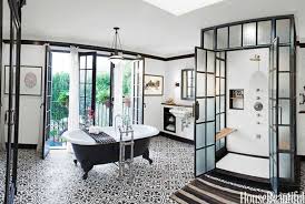It's used on the shower walls, backsplash, bathroom walls, and recessed shelf to enhance visual space. 15 Black And White Bathroom Ideas Black White Tile Designs We Love