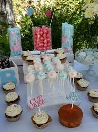 Gender Reveal Babyshower Dessert Table Cake Pops Gender Reveal Dessert Table Gender Reveal Dessert Baby Shower Dessert Table