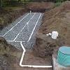 In these cases, deep excavation is made prior to the field's installation and is filled with an engineered soil that provides the necessary filtration. 1