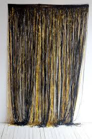 Black And Gold Backdrop Curtains Black Fringe Curtain Gatsby Themed Party Burlesque Party Decorations Photo Backdrop