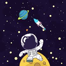 Astronaut Floating In Outer Space Poster Zazzle Com In 2020 Space Drawings Outer Space Posters Outer Space Wallpaper