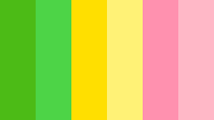 It's such a versatile pairing too that can have completely different vibes depending on the shades you choose. Green Yellow And Pink Color Scheme Green Schemecolor Com