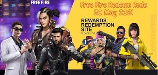 And enjoy exciting rewards from garena free fire. Free Fire Redeem Code 20 May 2021 Ff Free Fire Redeem Code Today Indian Server Ekumkum