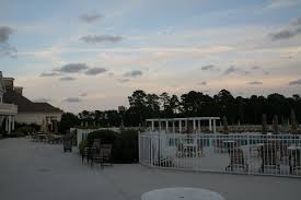 The Outdoor Pool Early Evening After Hours Outdoor Pool Garden State Parkway Pool