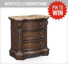 A Beautiful Nightstand Matching The Monticello Bedroom Set Newasf Pinittowinit Nightstand Bedroom Set Furniture