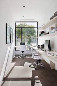 See more ideas about design, space design, office space design. Creative Modern Office Furniture For Office Interior Design Modern Office Furniture In Contemporary Home Offices Contemporary Home Office Small Office Design