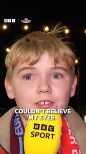 Aston Villa fans can't believe what their side have achieved! 🤯