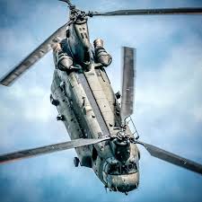 Chinook Nosedive Military Helicopter Boeing Ch 47 Chinook Helicopter