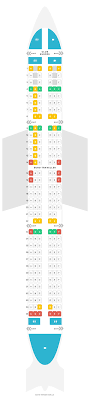 Sitzplan Von Airbus A321 321 European British Airways