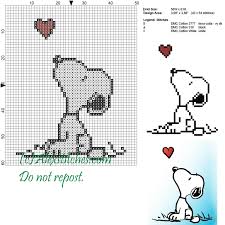 Snoopy christmas 2020 cross stitch kit. Snoopy And The Heart Cross Stitch Pattern 50x62 3 Colors Disney Cross Stitch Patterns Cross Stitch Bookmarks Cross Stitch Charts