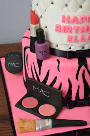This cake was made for my lovely god daughter! Makeup Cake Cakecentral Com