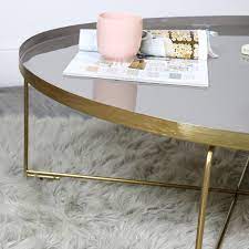 However, always make sure to measure before buying a new coffee table. Gold Purple Coffee Table