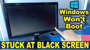 Windows 10 gets stuck on restarting screen while trying to restart pc/laptop? Solved Windows Is Not Booting Up Stuck At Black Screen Computer Wont Boot Up Youtube