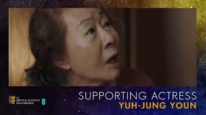 View trailers and detailed information about the oscar 2021 nominees. Bafta Youn Yuh Jung De Minari Recoit Le Prix De La Meilleure Actrice Dans Un Second Role Korea Net Mobile Site