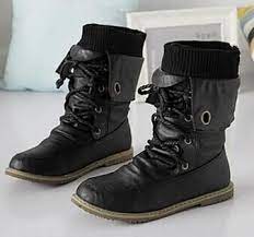 Plus Size Vintage Motorcycle Snow Ankle Boots For Women Winter Autumn Leather Flats Vintagemotorcycles Boots Womens Boots Ankle Womens Boots
