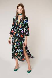 Camellia Multi Chalk Tulip Rixo Rixo Dresses Shirt Dresses Uk Pleated Shirt Dress