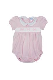 Bows Baby Girl Bubble Nella Pima