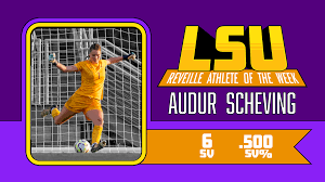 The Reveille Athlete of the Week: LSU soccers Audur Scheving - Reveille