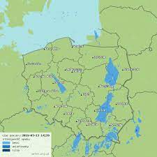 For example, regions of yellow on the radar image indicate moderate rainfall. Radar Opadow Prognoza Opadow Opady Sniegu Prognoza Pogody Meteo Org Pl Map Radar Map Screenshot