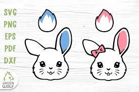 Check out our bunny face clipart selection for the very best in unique or custom, handmade pieces from our digital shops. Bunny Face Svg Bunny Tail Svg Bunny Clipart Farm Animals Svg Files By Green Wolf Art Thehungryjpeg Com