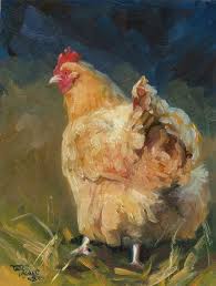 Check spelling or type a new query. 6x8 Oil On Board Farm Art Chicken Painting Rooster Painting