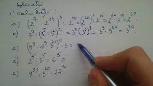Sau cu ce te ocupai tu cand el explica ? Calcule Cu Puteri Operatii Cu Puteri Youtube