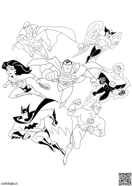 Kizicolor.com provides a large diversity of free printable coloring pages for kids, coloring sheets, free colouring book, illustrations, printable pictures, clipart, black and white pictures, line art and drawings. Justice League Coloring Pages Justice League Coloring Pages Colorings Cc