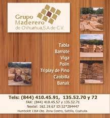 Grupo Maderero De Chihuahua S Seccion Amarilla