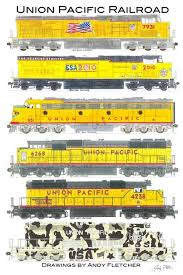Pin By Allen Goss On Railroad Lines Union Pacific Train Train Drawing Union Pacific Railroad