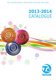 Taylor Bowls Catalogue 2013 14 By Mtcmedia Issuu