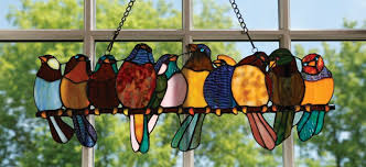 Birds On A Wire Stained Glass Store Stained Glass Birds Stained Glass Stained Glass Projects