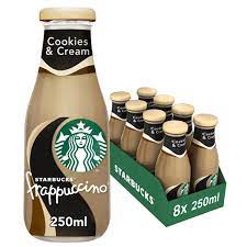 Starbucks Frappuccino Cookies And Cream 8 X 250ml Costco Uk
