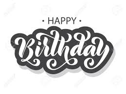 Lo primero que haremos es buscar divertidas letras de feliz cumpleaños para imprimir en blanco y negro que formen el nombre del cumpleañero y a cada letra le pegaremos uno de los palitos por la parte posterior. Feliz Cumpleanos Dibujado A Mano Letras Tarjeta Moderna Pincel De Caligrafia Ilustracion Vectorial Diseno De Tipografia Para Imprimir Tarjetas De Felicitacion Camisa Pancarta Cartel Texto Aislado Sobre Fondo Blanco Monocromo Fotos Retratos