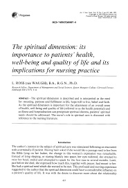Spiritual meaning of number 47. Pdf The Spiritual Dimension Its Importance To Patients Health Well Being And Quality Of Life And Its Implications For Nursing Practice