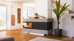 Moderner Kachelofen Grundofen Kamin Modern Heizkamin Einrichten Und Wohnen